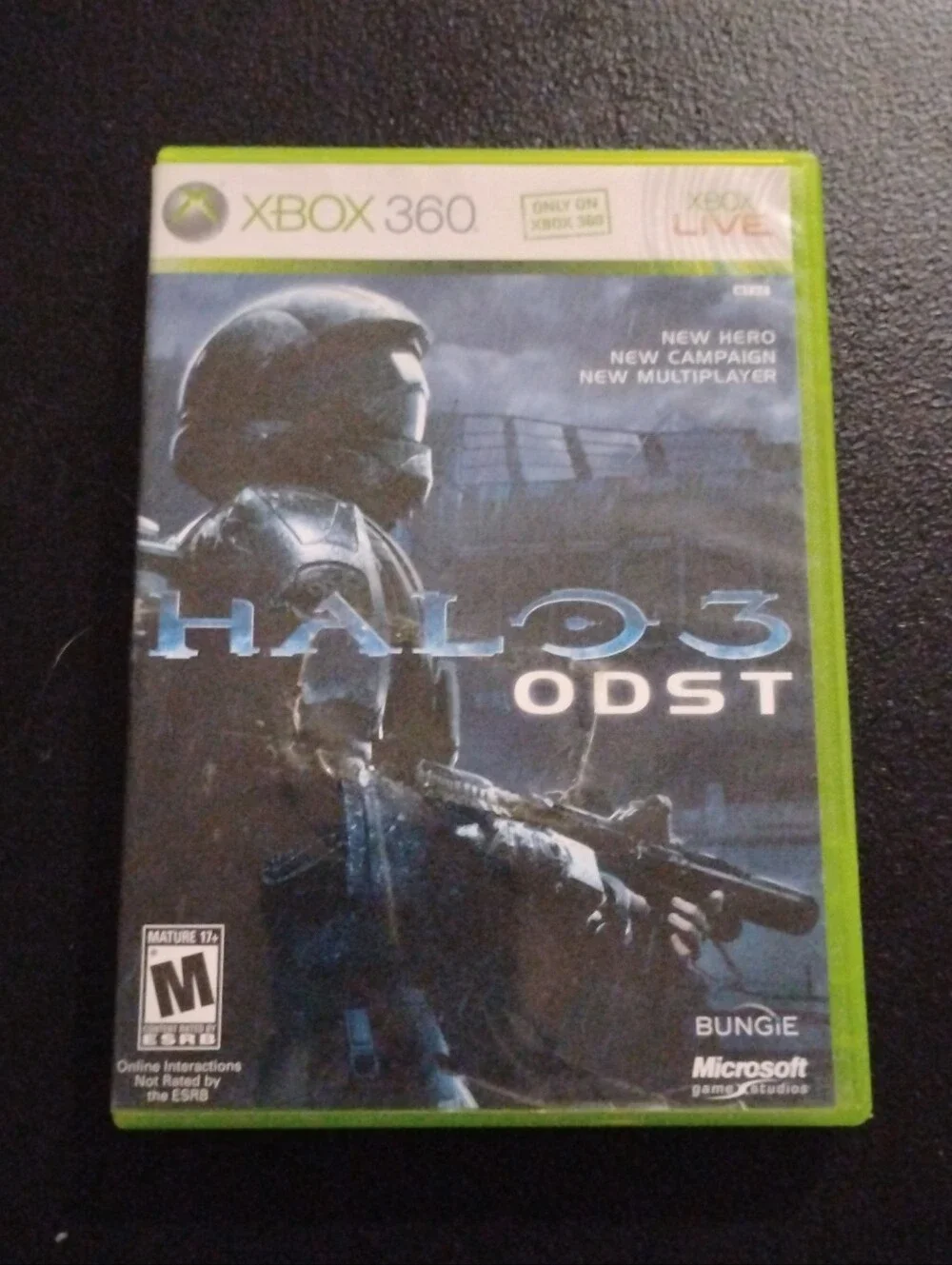 Halo 3: ODST (Xbox 360) - 2-Disc Complete Set w/ Manual - CIB Great Condition